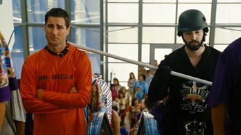Jason Konopisos with Luke Wilson in Mike Judge's IDIOCRACY