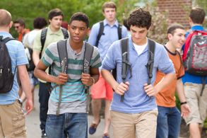 Jake Goldberg and Nadji Jeter in Grown Ups 2 (2013)