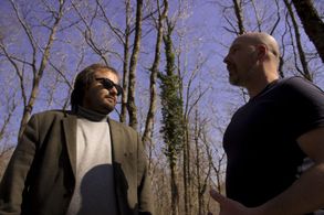 Alfonso Perugini & Luigi Borriello on set