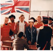 During the shoot of Betty Kaplan's nine hour mini series, 