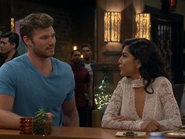 Tahj Mowry, Jean-Luc Bilodeau, Derek Theler, Shalini Bathina, and Nathalia Castellon in Baby Daddy (2012)