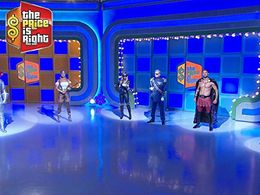 Drew Carey, Amber Lancaster, Rachel Reynolds, and James William O'Halloran in The Price Is Right (1972)