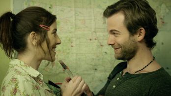 A.J. Trauth and Kristin Wallace in Moments of Clarity (2016)