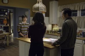 Keri Russell, Matthew Rhys, and Keidrich Sellati in The Americans (2013)