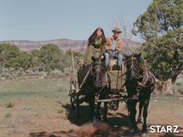 Robert Dunlap and Manuela Thiess in Death Valley Days (1952)