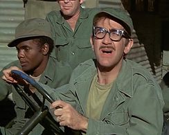 Stanley Bennett Clay and Harvey J. Goldenberg in M*A*S*H (1972)