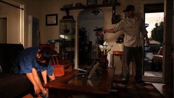 ON LOCATION FOR 'DIVINE LINE'