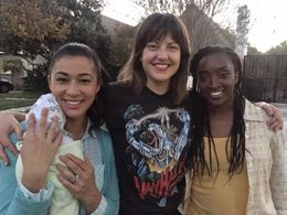 Kathryn Burns, Meagan Kong, and Ava Bernstine in Crazy Ex-Girlfriend (2015)