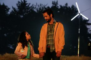 Justin Chatwin and Lina Renna in Another Life (2019)