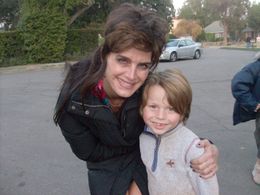 Gibson and Brooke Shields