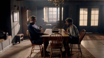 Alan Tudyk and Paul Piaskowski in Resident Alien (2021)