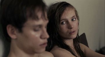 Vinzenz Kiefer and Nadja Uhl in The Baader Meinhof Complex (2008)