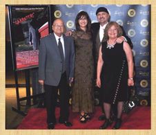 Garroter Premiere - Halloween Night, 2016. With Paul Perry, Judy Perry, Me and Marlene Perry