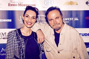 Franco Nero and Cristina Serafini