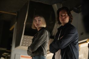 Jack Martin and Zyra Gorecki in La Brea episode 213 (2023)