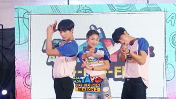 Heejun Oh, Inseong Jeong, and Shine Kuk in Aja aja tayo (2018)