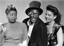 Dusty Fletcher, Nellie Hill, and Butterfly McQueen in Killer Diller (1948)