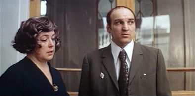Lidiya Fedoseeva-Shukshina and Aleksey Petrenko in The Key That Should Not Be Handed On (1977)
