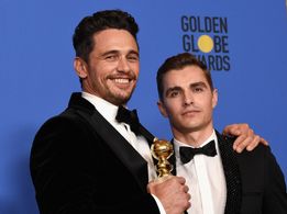 James Franco and Dave Franco at an event for 75th Golden Globe Awards (2018)