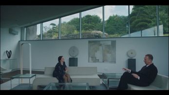 Claire Rafferty and David Thewlis in The Feed