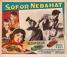 Diclehan Baban, Kenan Pars, and Sezer Sezin in Nebahat, the Driver (1960)