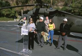 Salma Hayek, Johnny Grant, Danica McKellar, and Garrett Morris