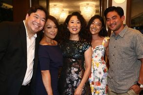 Naoko Mori, Sandra Oh, Derek Mio, and Miki Ishikawa