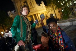 Théo Frilet and Claire Simba