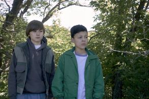 Luca Villacis and Mackenzie Wojcik in Channel Zero (2016)