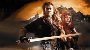 Oksana Akinshina and Aleksandr Bukharov in Wolfhound (2006)