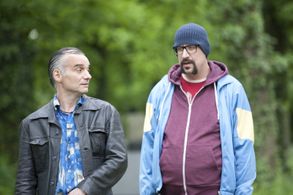 Ivan Trojan and Pavel Simcík in Ctvrtá hvezda (2014)