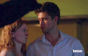 Marina Shtelen as Lina in USA's GRACELAND with Aaron Tveit.