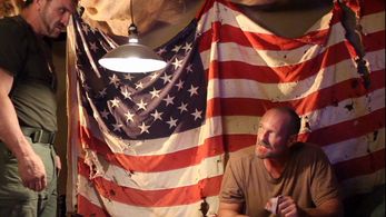 Christopher Bihrle and Ken Shamrock in 