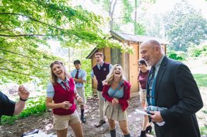 A Laugh behind the scenes