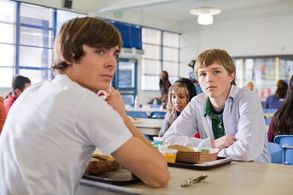 Zac Efron and Sterling Knight in 17 Again (2009)