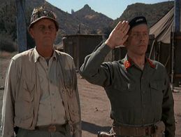 Curt Lowens and McLean Stevenson in M*A*S*H (1972)