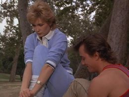 Alex McArthur and Clara Perryman in Scarecrow and Mrs. King (1983)