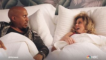 Taylor Louderman and Chris Redd in Kenan (2021)