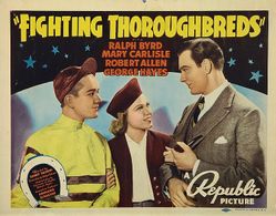 Edwin Brian, Ralph Byrd, and Mary Carlisle in Fighting Thoroughbreds (1939)