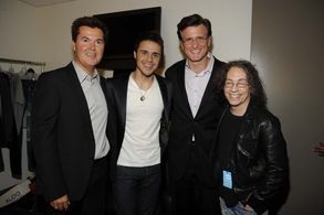 Simon Fuller and Kris Allen in American Idol (2002)