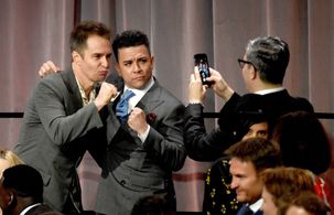Sam Rockwell and Virgil Williams