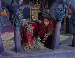 Joy Campbell, Walker Edmiston, Billie Hayes, and The Krofft Puppets in H.R. Pufnstuf (1969)