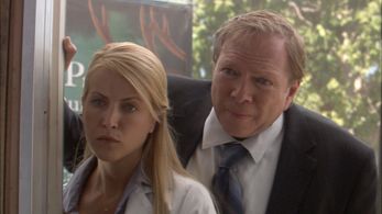 Lori Heuring and Leo Grillo in Magic.