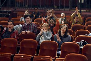 Wesley Taylor, Katharine McPhee, Savannah Wise, and Jenny Laroche in Smash (2012)