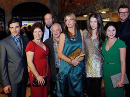 Ivana Chýlková, Martha Issová, Bohumil Klepl, Alice Nellis, Vojtech Kotek, and Jan Vondrácek at an event for Perfect Day