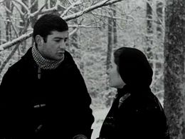 Jean-Claude Brialy and Michèle Méritz in Le Beau Serge (1958)