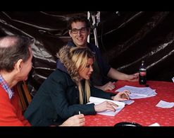 Tara Reid and Ben Solenberger in American Christmas (2019)