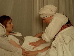 Edith Clever and Ruth Drexel in The Marquise of O (1976)