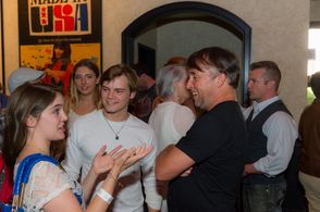 Photo still from the Cast and Crew Screening and Reception of Boyhood, With Richard Linklater, Shane Graham, and Kelsey 