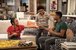 Briyana Guadalupe, Theodore Barnes, and Vince Swann in The Ms. Pat Show (2021)